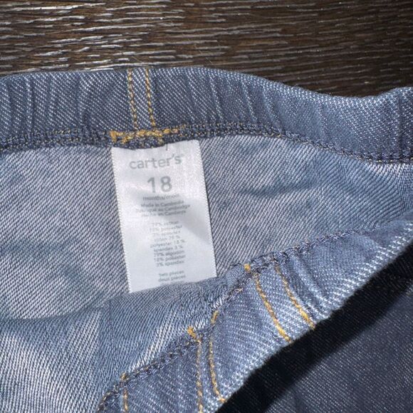 18m denim colored thin loose leggings - Picture 2 of 3